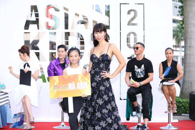 Hà Anh tái xuất làm giám khảo casting Tuần lễ thời trang trẻ em châu Á