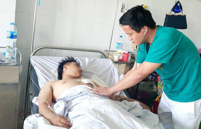 Hiện tại sức khỏe của nam bệnh nhân đã dần hồi phục.