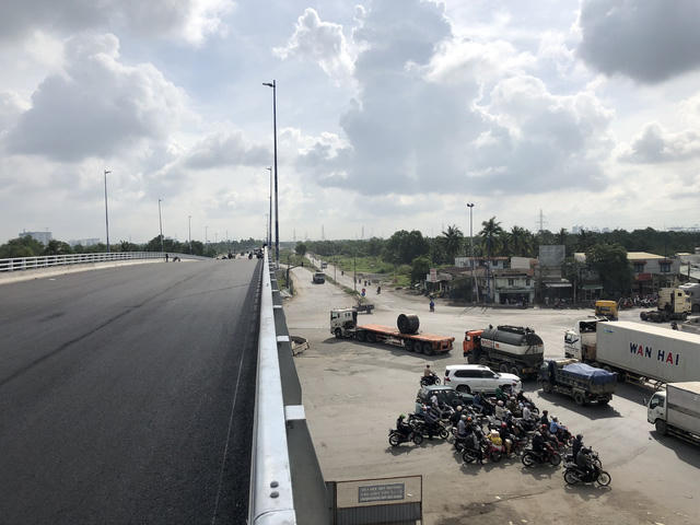 Dự &aacute;n đầu tư x&acirc;y dựng n&uacute;t giao th&ocirc;ng Mỹ Thủy g&oacute;p phần giải quyết &ugrave;n tắc giao th&ocirc;ng, đảm bảo th&ocirc;ng suốt c&aacute;c trục đường ch&iacute;nh Nguyễn Thị Định &ndash; Đồng Văn Cống v&agrave; đường V&agrave;nh Đai 2