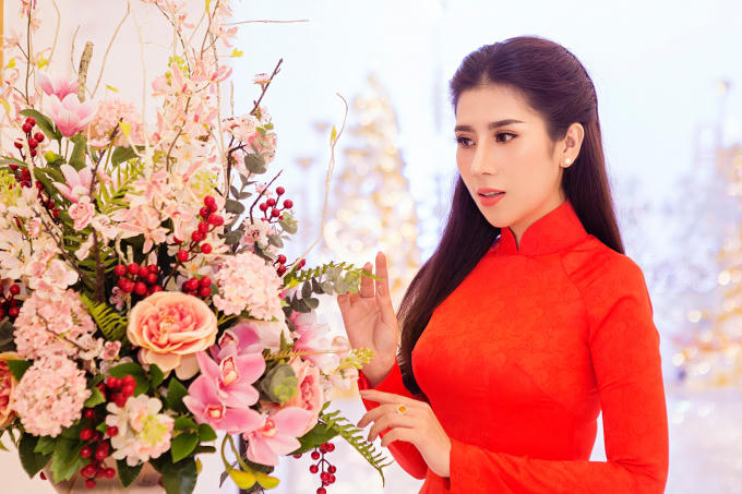 Người đẹp 9x hi vọng sẽ tạo dựng được thương hiệu thời trang riêng và trở thành một doanh nhân trong tương lai.