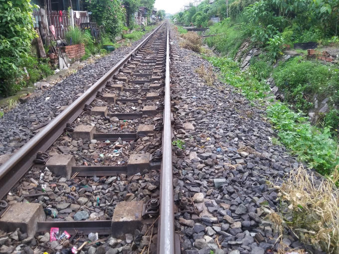 Vị trí xảy ra vụ tai nạn.