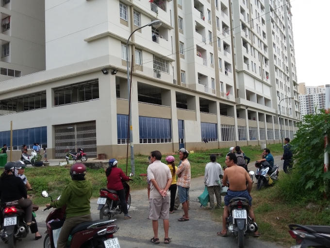 Hiện trường nơi xảy ra vụ việc.