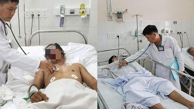 2 nạn nhân đang được điều trị tại BV Thống Nhất.