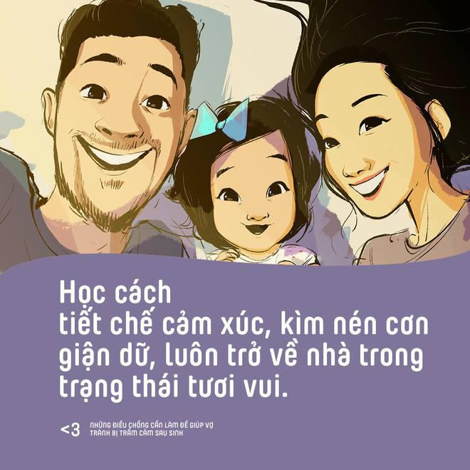 Học cách tiết chế cảm xúc, kìm nén cơn giận dữ, luôn trở về nhà trong trạng thái tươi vui.