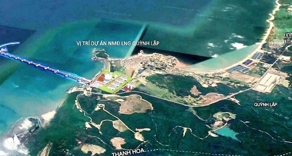 Vị trí triển khai dự án Nhà máy Nhiệt điện khí LNG.