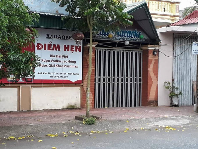 Hiện trường vụ việc trên.