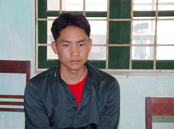 Đối tượng Ly tại cơ quan c&ocirc;ng an. (ảnh: B&aacute;o Mới).