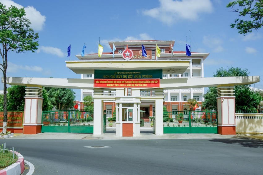 Công tác tuyên truyền trực quan cũng được các đơn vị thuộc BĐBP TP Cần Thơ chú trọng.