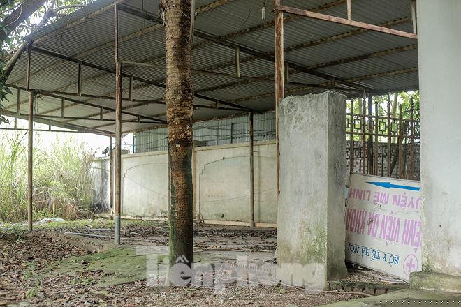Cận cảnh Bệnh viện Đa khoa Mê Linh 2.700 tỷ đồng bị bỏ hoang - ảnh 10