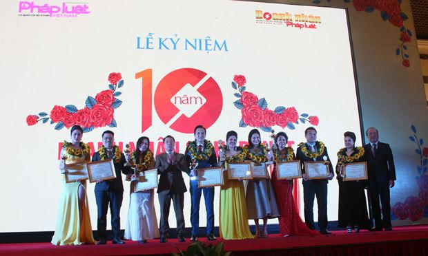 Báo Pháp luật Việt Nam kỷ niệm 10 năm ra mắt ấn phẩm Doanh nhân và Pháp luật