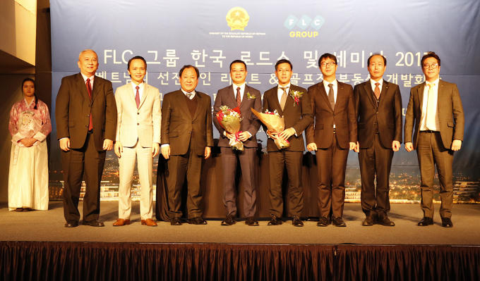 Lễ ký kết hợp tác toàn diện giữa FLC với Công ty Cổ phần KB Securities Việt Nam.