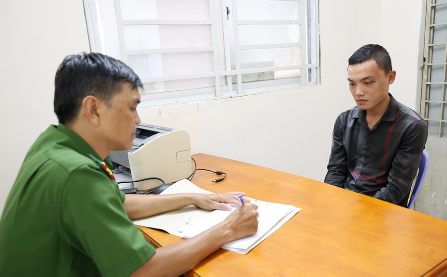Trần Nguyễn Tuấn khai nhận tại Công an phường