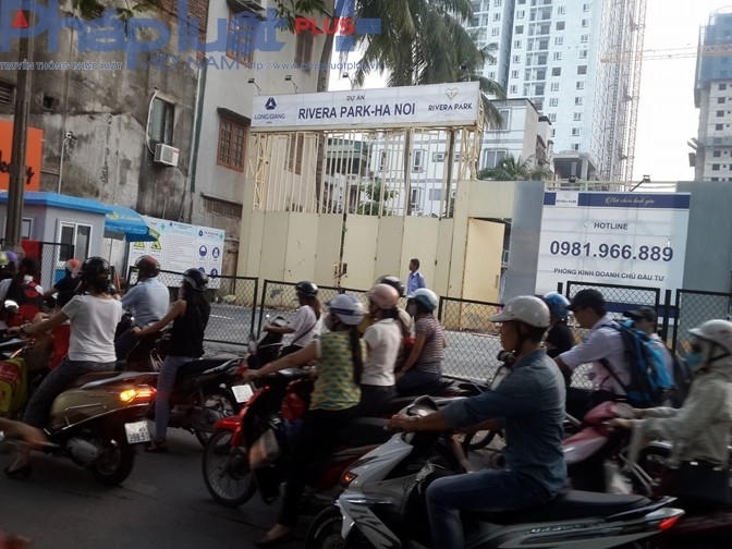 Dự án tọa lạc tại địa chỉ số 69 Vũ Trọng Phụng, nằm sâu trong con đường nhỏ, hẹp này.