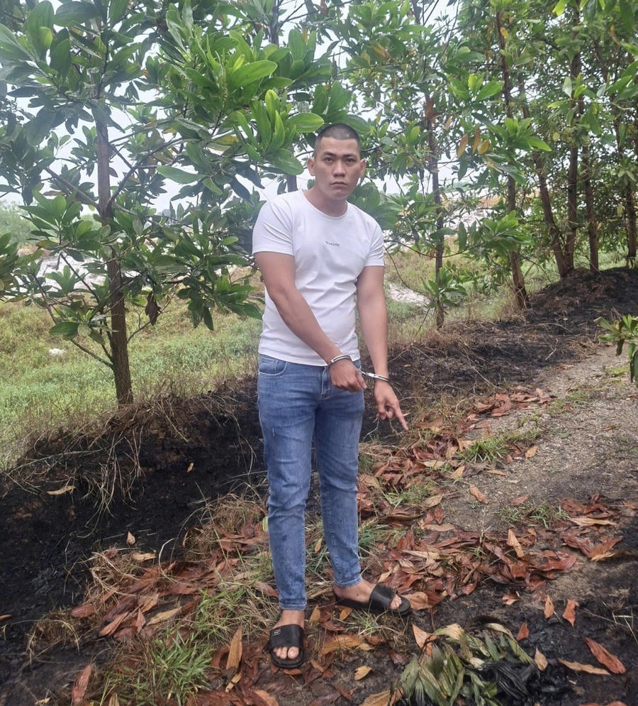 Đối tượng Nguyễn Công Toàn. (Ảnh: Công an TP Đà Nẵng)