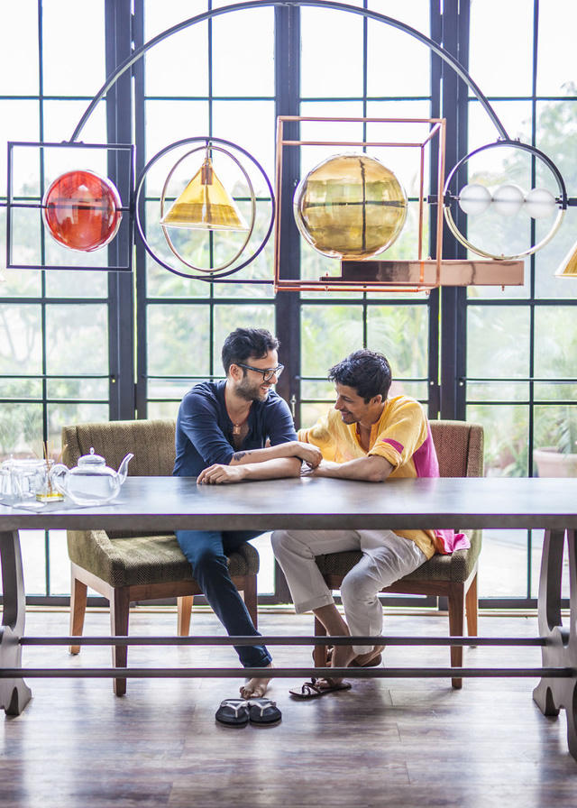 Prateek v&agrave; Gautam đến từ New Delhi, Ấn Độ.