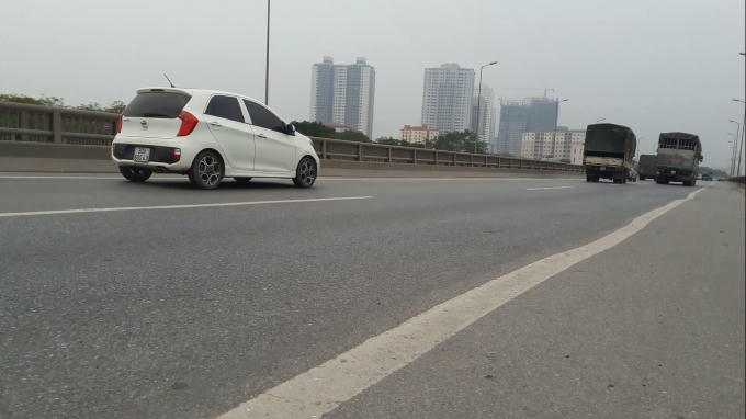 Mặt đường bị lún nghiêm trọng