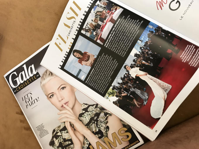 Hình ảnh của Lý Nhã Kỳ tại LHP Cannes 2017 nhận được sự chú ý của truyền thông.