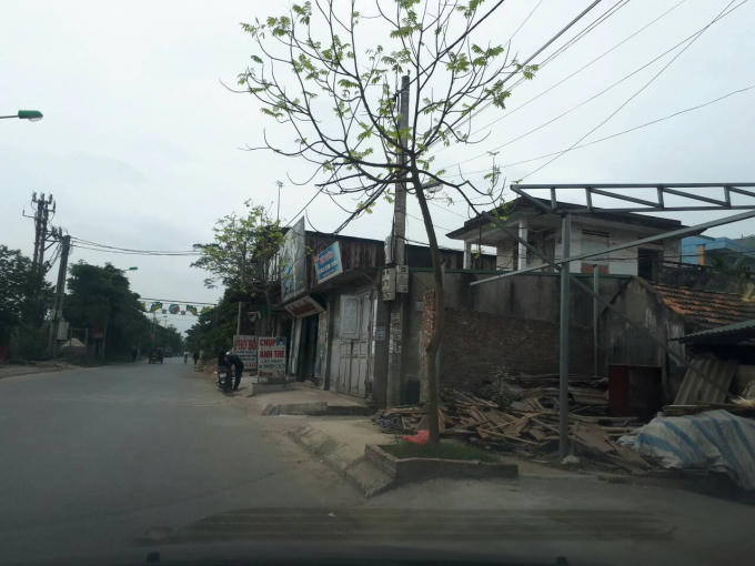 Công trình nhà ông Nguyễn Văn Đạt đến nay vẫn chưa được xử lý.