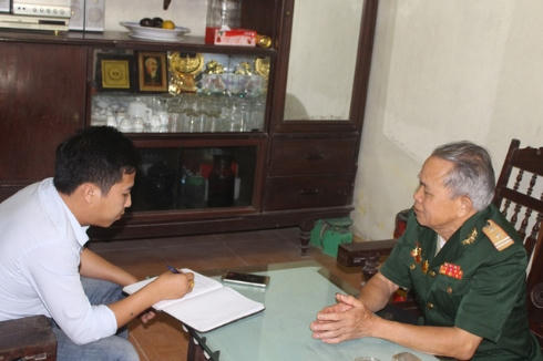 Cựu chiến binh kể chi tiết về kí ức hào hùng khi ông lên đường nhập ngũ, chiến đấu bảo vệ Tổ Quốc