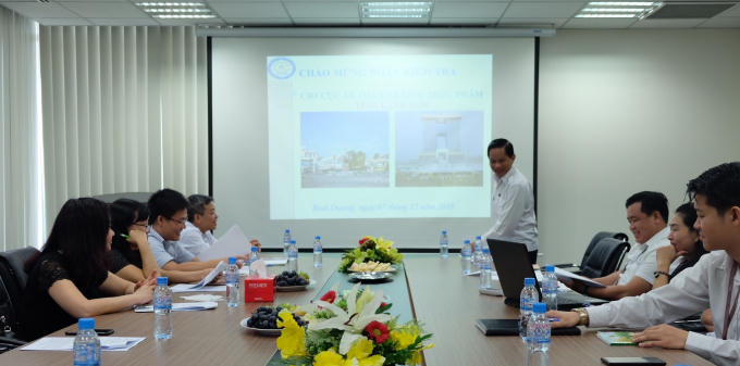 Chi cục ATVSTP tỉnh Bình Dương báo cáo kết quả công tác năm 2018.