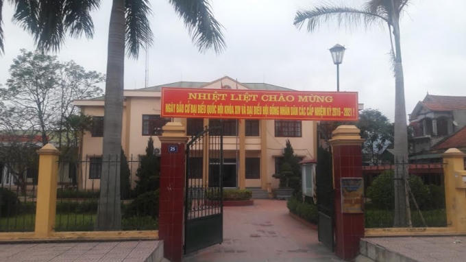 Trụ sở UBND phường Minh Thành, nơi cố ý làm sai lệch hồ sơ khiến nhà nước chi “nhầm” hơn 2 tỷ đồng.