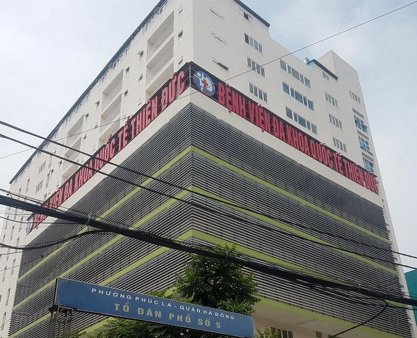 Bệnh viện đa khoa Quốc tế Thiên Đức.