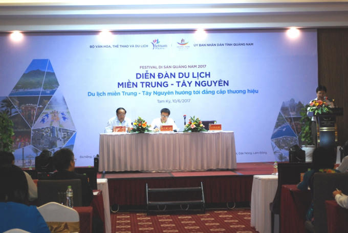 Diễn đàn du lịch miền Trung - Tây Nguyên có 200 đại biểu tham dự.
