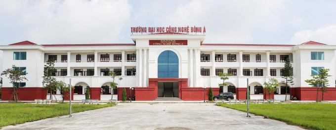 Trụ sở trường Đại học Công nghệ Đông Á - Ảnh được lấy từ website https://eaut.edu.vn.