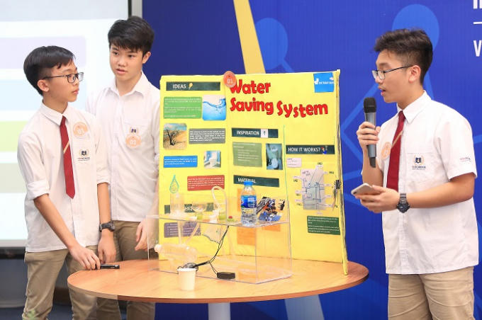 Kh&aacute;m ph&aacute; kh&ocirc;ng gian s&aacute;ng chế hiện đại của học sinh Vinschool