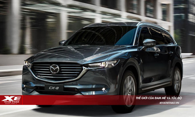 Soi thông số kỹ thuật của Mazda CX-8, SUV 7 chỗ sắp bán tại Việt Nam