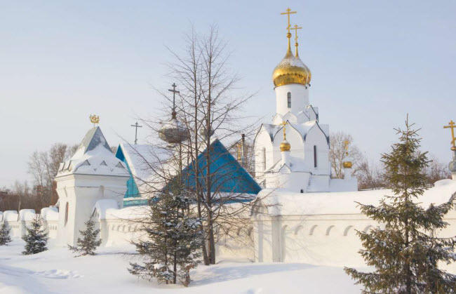 Novosibirsk, Nga: Đ&acirc;y l&agrave; th&agrave;nh phố lớn thứ ba ở Nga v&agrave; nhiệt độ v&agrave;o thời điểm lạnh nhất trong năm thường giảm xuống c&ograve;n -15,8 độ C.