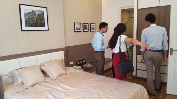 Phòng ngủ rộng rãi và tiện nghi.