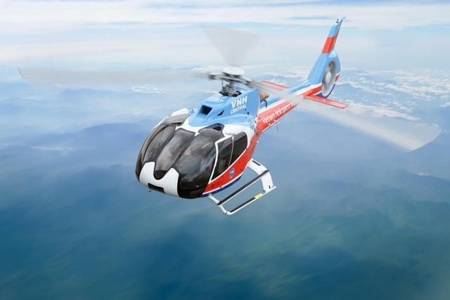 Một chiếc trực thăng EC130. (Ảnh: Tổng Công ty trực thăng Việt Nam).