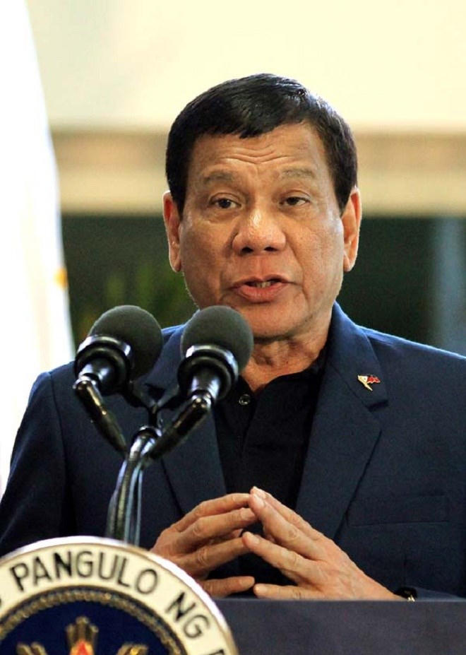Tổng thống Duterte thề sẽ tiêu diệt hết quân khủng bố.