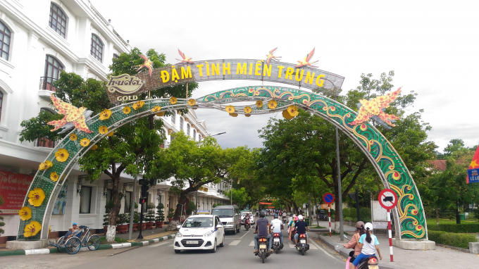 Con đường bia “Huda”.