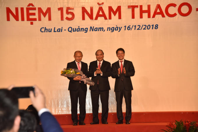 Thủ tướng Nguyễn Xuân Phúc tại buổi lễ.