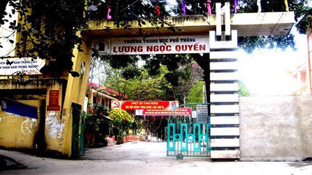Trường THPT Lương Ngọc Quyến (TP Thái Nguyên).
