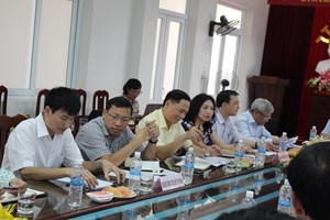Lãnh đạo nhiều đơn vị thuộc Bộ tham gia đoàn công tác để nắm tình hình từ cơ sở