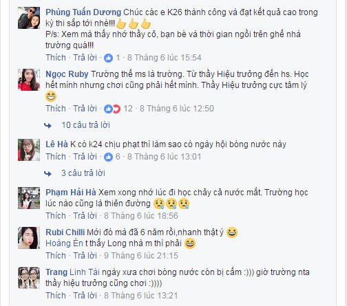 X&uacute;c động với clip chia tay K26 của học sinh trường THPT Chuy&ecirc;n Th&aacute;i Nguy&ecirc;n