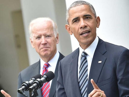 Tổng thống Obama kêu gọi người dân Mỹ ủng hộ Trump. (Ảnh: USA Today)