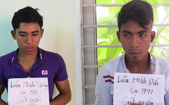 Hai anh em ruột gây án. Ảnh: báo Soha)