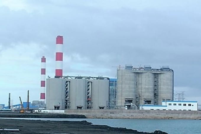 Một góc nhà máy nhiệt điện Duyên Hải