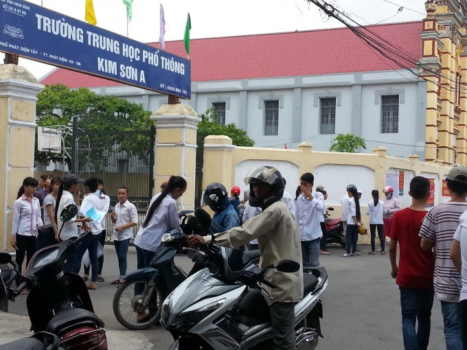 Kỳ thi THPT Quốc gia 2016 (ảnh minh họa)