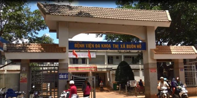 Bệnh viện Đa khoa thị xã Buôn Hồ, nơi chị Loan sinh con của mình vào năm 2001.