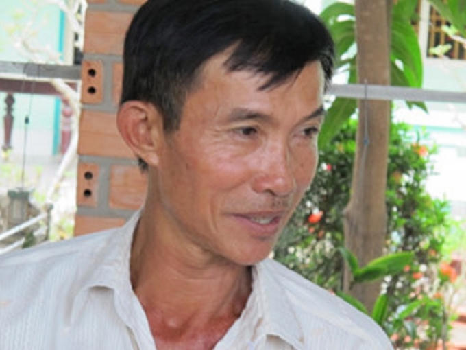 Ông Bỉ - chủ đất cho ông Tấn thuê mở quán Xin Chào.