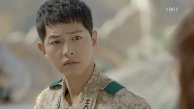 Hậu duệ mặt trời tập 11: Song Hye Kyo bị bắt cóc, Song Joong Ki một mình giải cứu bạn gái