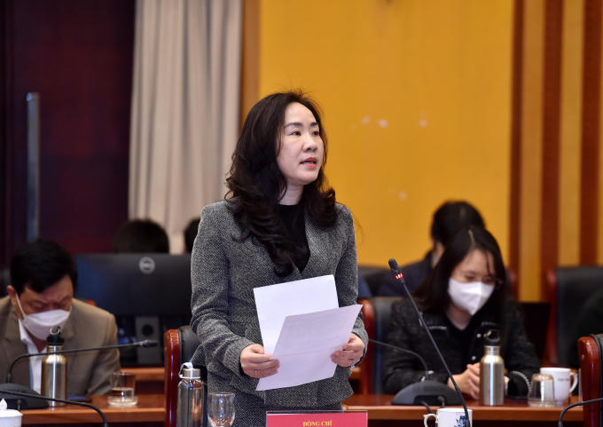 Đại biểu các bộ, ban, ngành đóng góp ý kiến cho phương hướng, nhiệm vụ của ngành TNMT thời gian tới - Ảnh VGP/Đức Tuân.