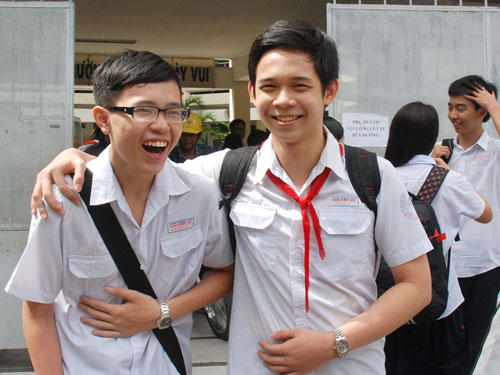 Năm học 2017-2018, TP Hà Nội dự kiến có gần 83.000 học sinh xét tốt nghiệp THCS. (Ảnh: Nld)