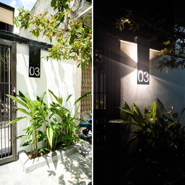 Ngôi nhà được bố trí hai khoảng sân trước - sau giúp khí tươi đối lưu hiệu quả, nhờ đó mà không gian luôn thoáng đãng dù khí hậu nóng bức quanh năm.