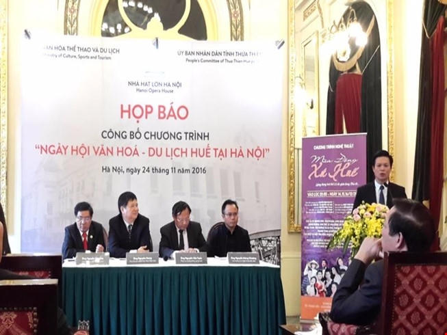 "Mùa đông xứ Huế" sẽ là chương trình nghệ thuật lớn nhất về Huế được tổ chức tại Thủ đô từ trước tới nay (Ảnh Pháp luật TP HCM).